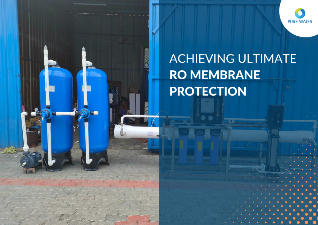 Ultimate RO Membrane protection with Glass Filter Media